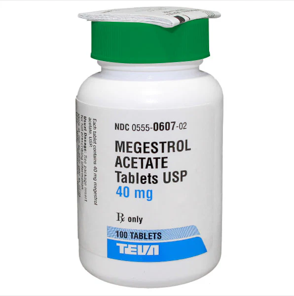 Megestrol Acetate 40mg Tabletas 100